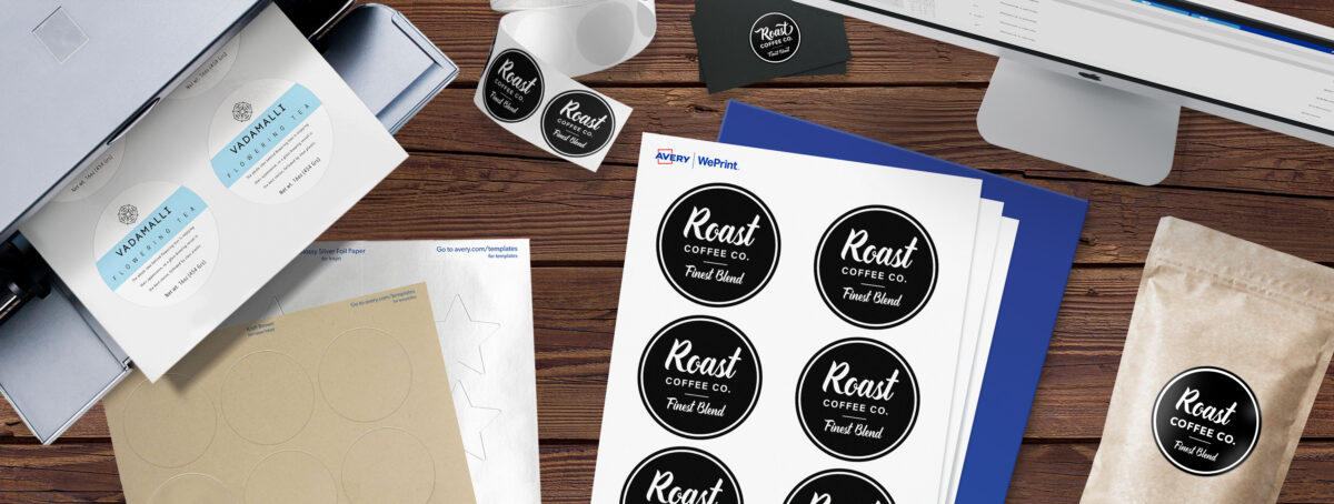 how to print stickers on printer