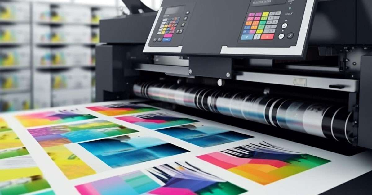 Offset printing for calendars